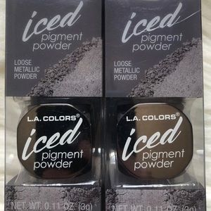 L.A. COLORS Iced Pigment Powder - Foiled (2 Pack)